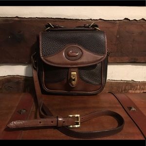 Vintage Small Dark Brown Dooney & Bourke Crossbody